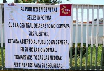 No cerrarán sus puertas los bodegueros de la Central de Abastos