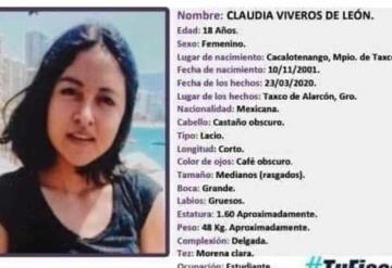 Claudia desapareció, la encontraron sin vida dentro de una cueva