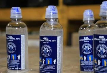 Grupo Modelo dona al IMSS gel antibacterial a partir de cerveza