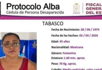 Protocolo Alba: Se busca a la C. Claudia Hernandez Hernandez, tiene 45 años