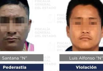 Detienen a 3 hombres por diversos delitos en Tabasco