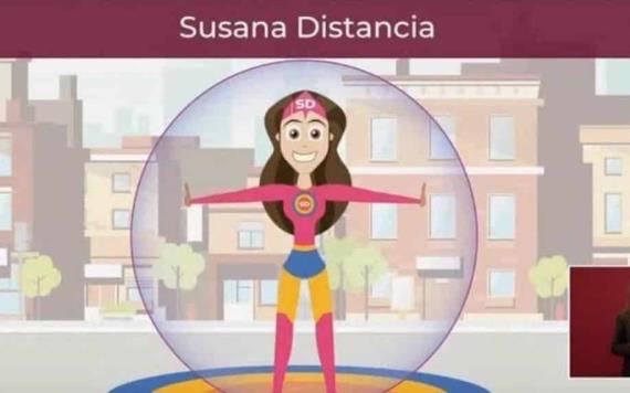 Alcaldesa hace live action de Susana distancia