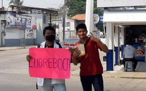 Generan ingresos con venta de cubrebocas en el municipio de Centro