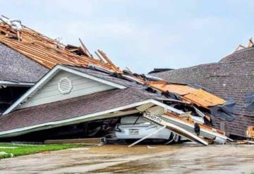 Reportan 11 muertos y daños por tornados en Estados Unidos