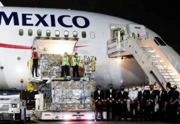 Tercer avión con insumos médicos de China aterrizará por la noche en México