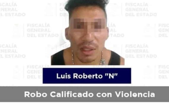 Asegura FGE a sujeto acusado de robo con violencia en Jalpa de Méndez