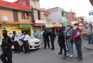 Instalan filtro sanitario en mercado público de Paraíso