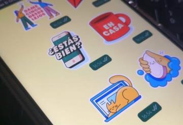 ¿Cómo obtener los nuevos stickers Juntos en casa de la OMS en Whatsapp?