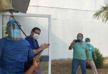 5 pacientes son dados de alta de COVID-19 en Tabasco