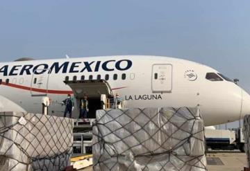 Viene de China el sexto vuelo con insumos médicos para México