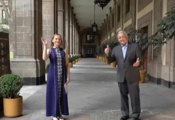 Dan mensaje AMLO y su esposa Beatriz por el Día de las Madres