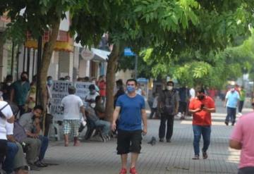 Así lució el Centro de Villahermosa este viernes 15 de mayo