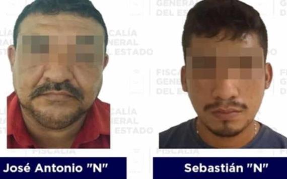 Por violación y robo con violencia, asegura FGE a dos en Cunduacán y Jalpa de Méndez