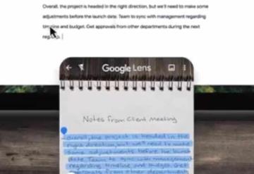 Google Lens ahora permite escanear textos a mano para pasarlos a tu ordenador