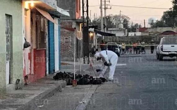 Encuentran 10 bolsas con cuerpos desmembrados en Irapuato, Guanajuato