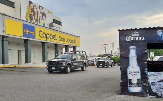 Realizan caravana de vigilancia en Villahermosa
