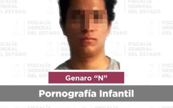Detienen en Villahermosa a sujeto acusado de poseer pornografía infantil