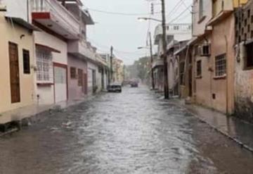 Inundaciones ocasiona Cristóbal en Campeche