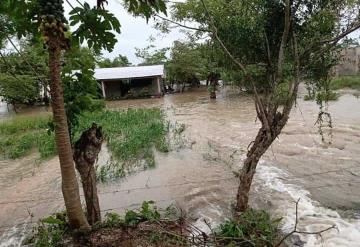 Tormenta Cristóbal afecta a comunidad de Teapa