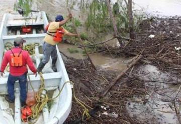 Limpian captación de agua de Jalapa