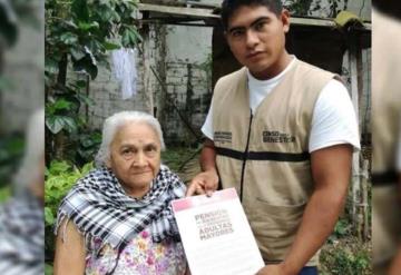 18 mil abuelitos reciben pensión para el Bienestar