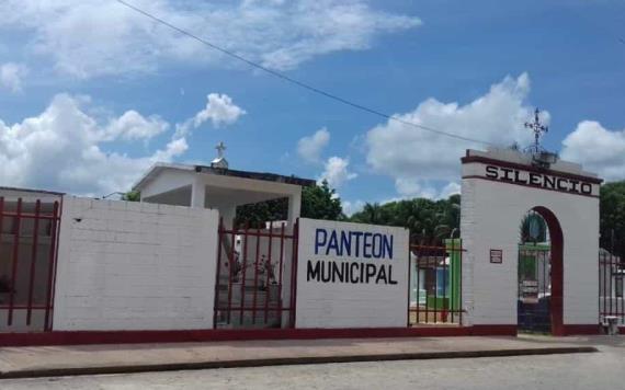 Cierran panteones en Tacotalpa durante fin de semana