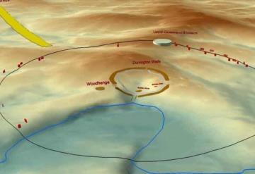 Descubren círculo prehistórico gigante