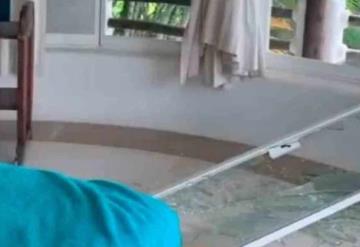 VIDEO: Tras sismo queda destrozada la casa de Alejandra Guzmán