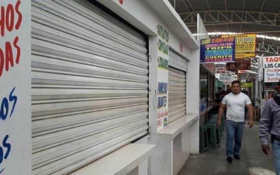 Locatarios del Mercado José María Pino Suárez sin recursos para reactivarse
