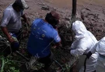 Rescatan el cuerpo de un hombre en el río Usumacinta