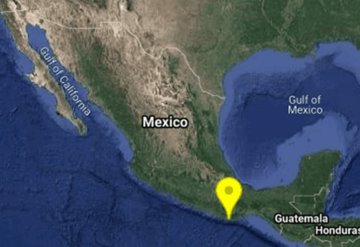 Se registra sismo de magnitud 4.9 en Puerto Escondido