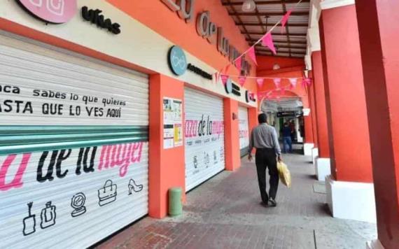 Solo 50% de negocios en Zona Luz han reabierto sus puertas
