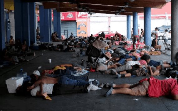 Son sanitizados albergues  de migrantes en Tapachula para evitar más contagios por Covid-19
