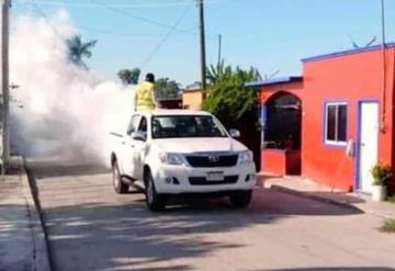 Barrido intenso de fumigación contra el Dengue