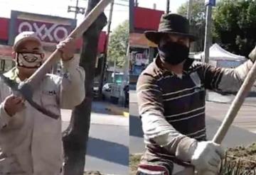 Obreros crean parodia al video de la CJNG