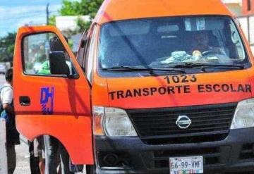 En crisis transporte escolar por clases virtuales