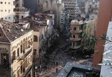 VIDEO: Reportan gran explosión en Beirut; deja daños y heridos