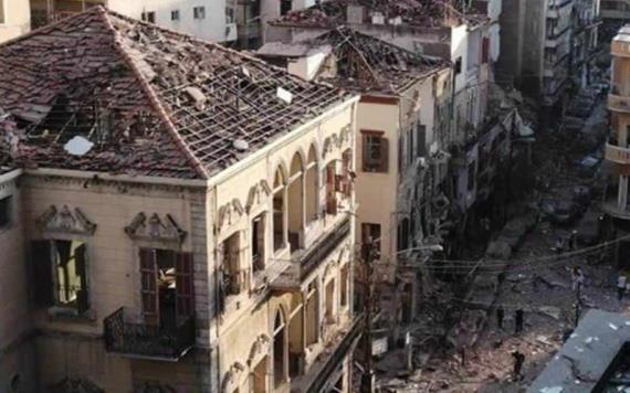 Vídeo: Mujer tocando el piano tras la explosión en Beirut