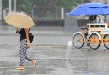 Prevalecerán lluvias fuertes en La Sierra, Los Ríos y  Zona Costera de Tabasco