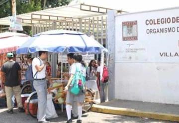 Padres de familia informan cuota del Plantel 2 del Colegio de Bachilleres de Tabasco