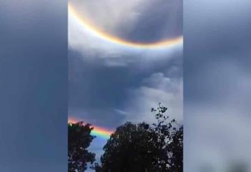 Captan señales divinas en el cielo