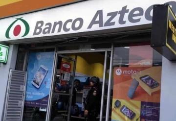 Banco Azteca despoja a mujer de préstamo de Programa Federal