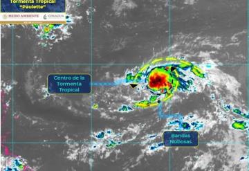 Se forma la tormenta tropical Paulette