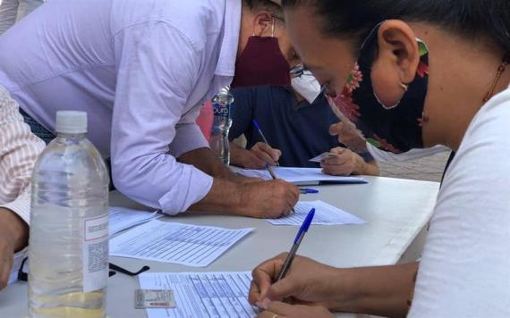 Para enjuiciar a ex presidentes, se recaban 63 mil firmas en Tabasco