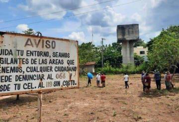 Habitantes de Blancas Mariposas denuncian invasión de predio destinado a área verde