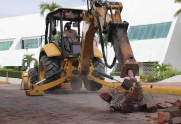 Alcalde de Centro supervisa obras de reconstrucción y rehabilitación