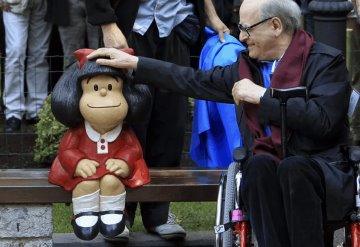 Muere Quino, el creador de Mafalda