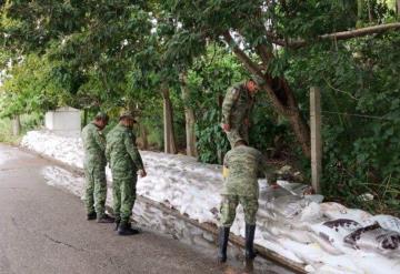 30/a. Zona Militar aplica acciones de plan DN-III-E en Nacajuca