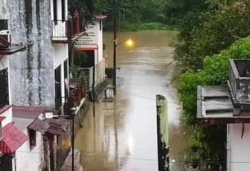 Alerta en Tapijulapa por desbordamiento de ríos