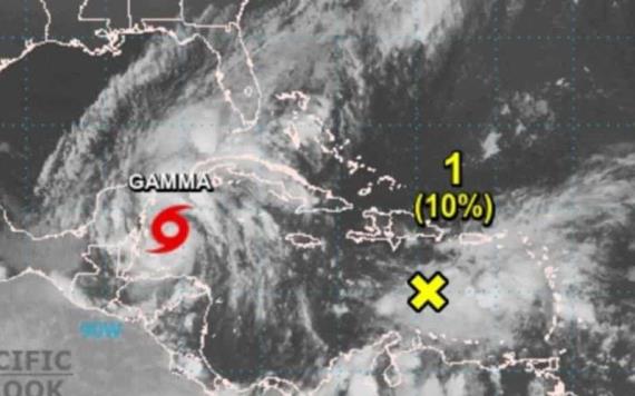 Se forma tormenta tropical Gamma; tocará tierra hoy sábado en la península de Yucatán